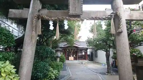 サムハラ神社の鳥居