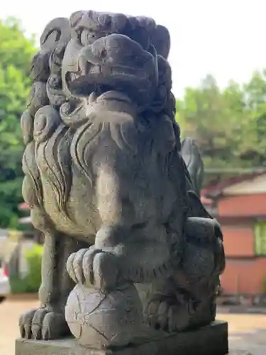 土橋神社の狛犬