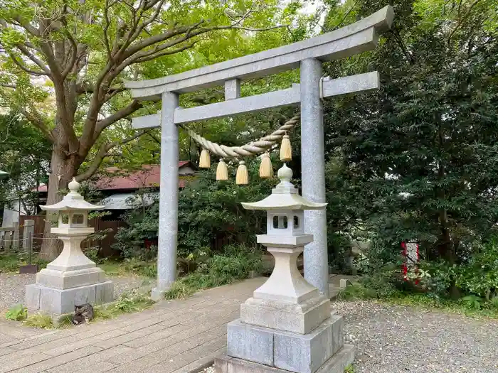 児玉神社の鳥居