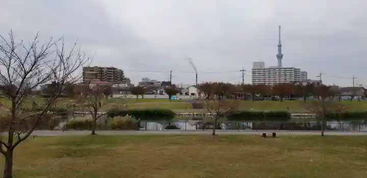 天祖神社の周辺