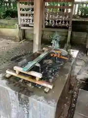 川越氷川神社の手水