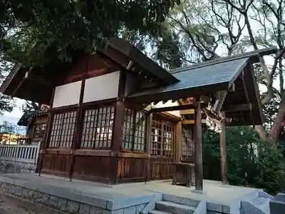 平手神明社の本殿