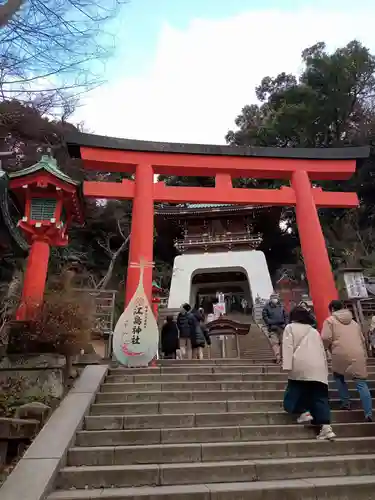 江島神社の鳥居