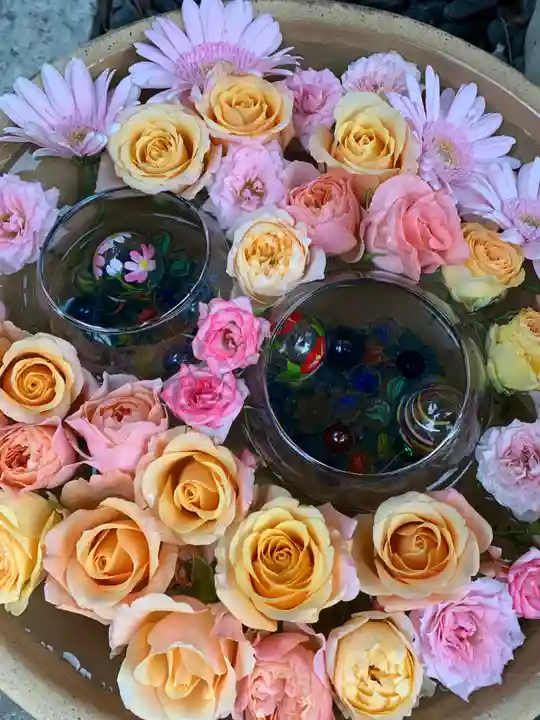 彌都加伎神社の手水舎