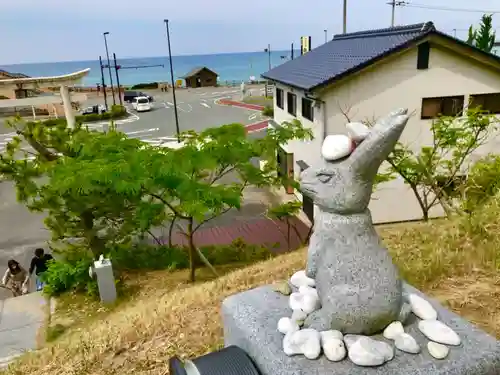 白兎神社の狛犬