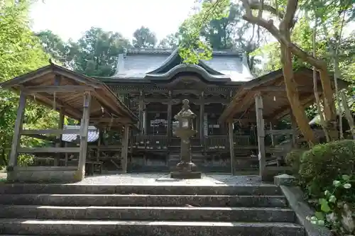 與能神社の本殿・本堂