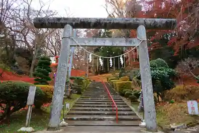 三春大神宮の鳥居