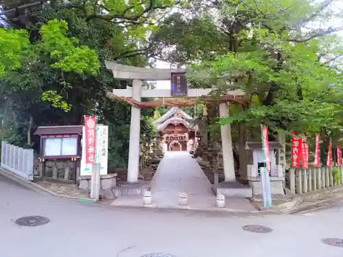 東海市熊野神社の鳥居