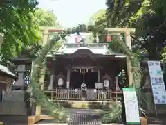 鶴嶺八幡宮の本殿