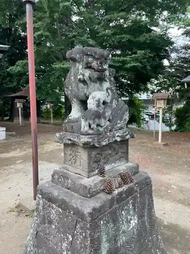 熊野神社の狛犬