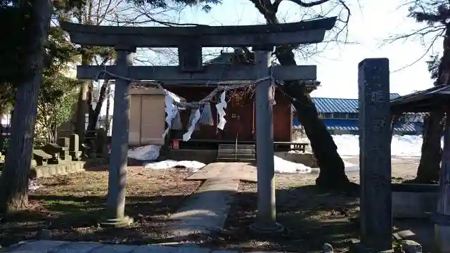 熊野神社の鳥居