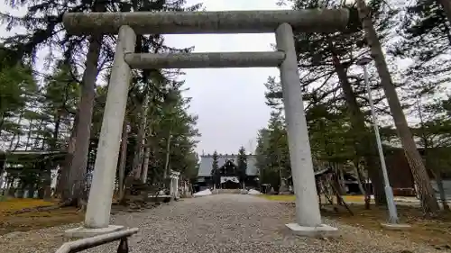 上川神社の鳥居