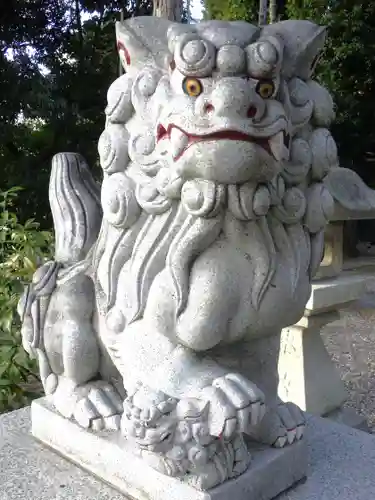 白山神社（小幡）の狛犬