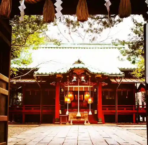 赤坂氷川神社の本殿・本堂