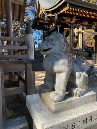 武蔵御嶽神社の狛犬