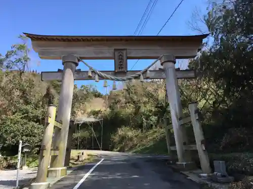 八大龍王水神の鳥居