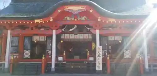 深志神社の本殿・本堂