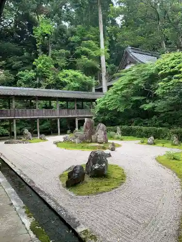 龍潭寺の庭園