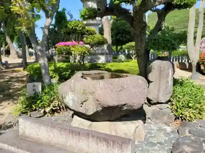 早川神社の手水舎