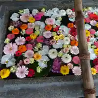 豊山八幡神社の手水舎