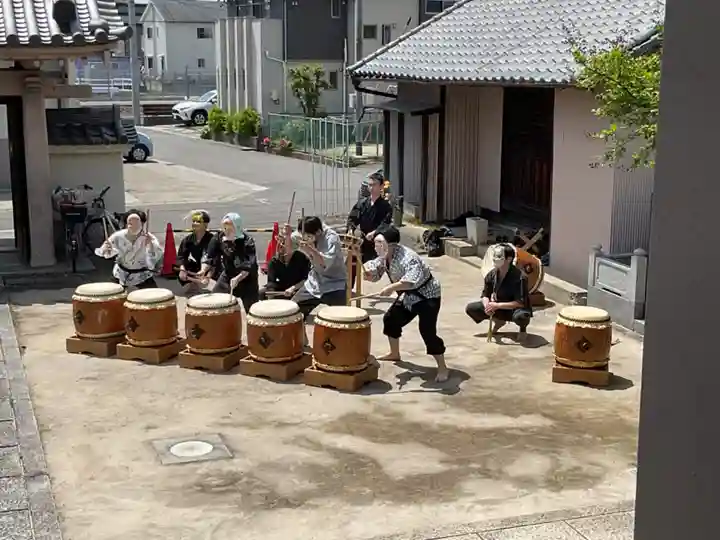 萬溪寺(万渓寺)のお祭り