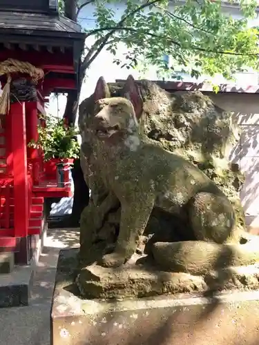 宿大神社の狛犬