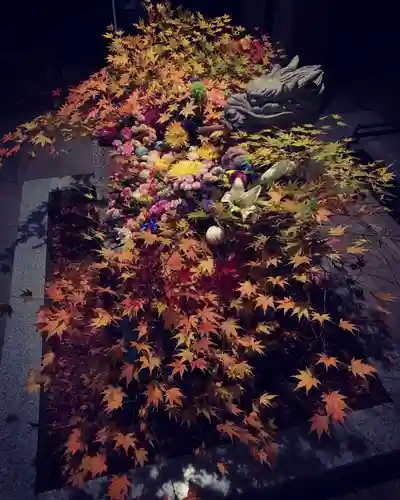 滑川神社 - 仕事と子どもの守り神の手水舎