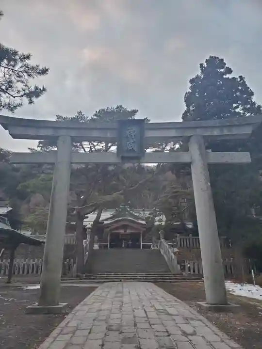 函館八幡宮の鳥居