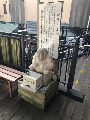 菊名神社の像