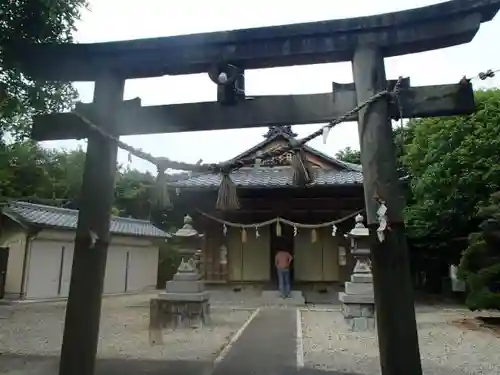 御嶽神社（山方御嶽神社）の鳥居