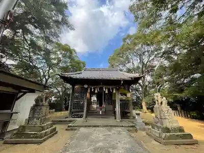 月瀬八幡宮の本殿・本堂