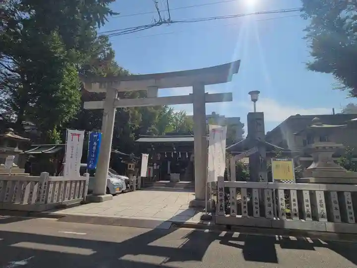 下谷神社の鳥居