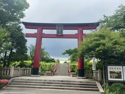 亀戸天神社の鳥居