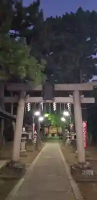 柴又八幡神社の鳥居