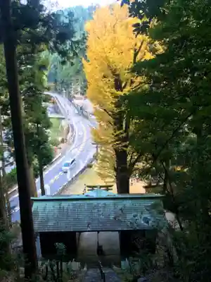 丹生神社の景色