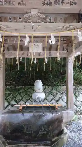 白兎神社の手水