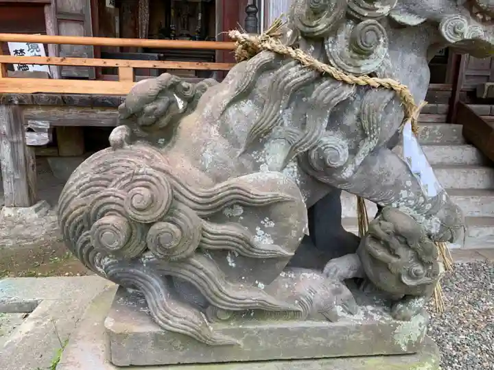 高蔵山 大山寺の狛犬