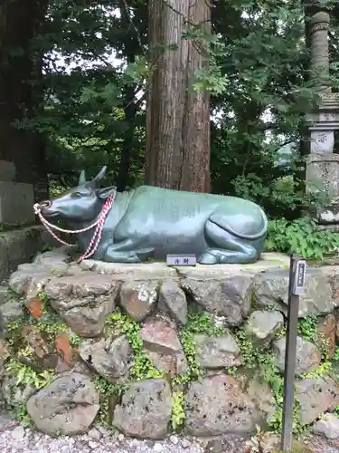 大山寺の狛犬