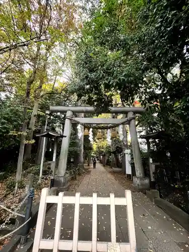 小平神明宮の鳥居