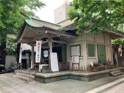 銀杏岡八幡神社の本殿・本堂