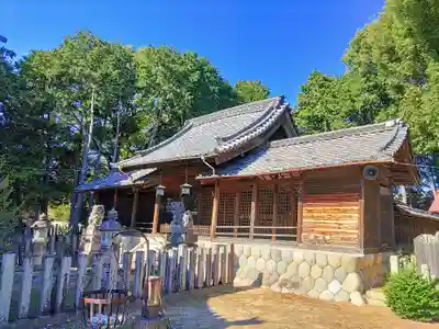 八所神社(八所社)の本殿・本堂
