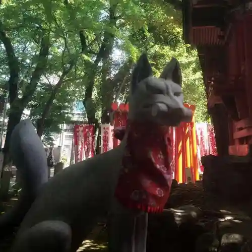 若宮八幡社の狛犬