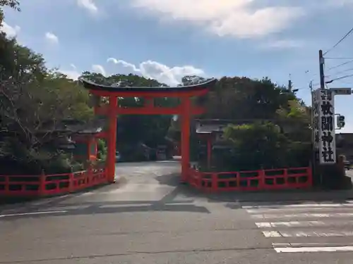 枚聞神社の鳥居