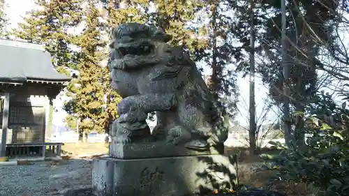 親孝子神社の狛犬