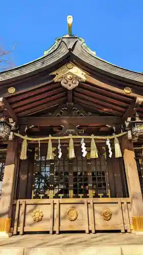 検見川神社の本殿・本堂