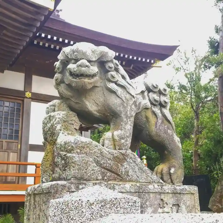 鹿嶋吉田神社の狛犬