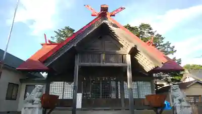 様似住吉神社の本殿・本堂