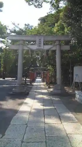 千住神社の鳥居