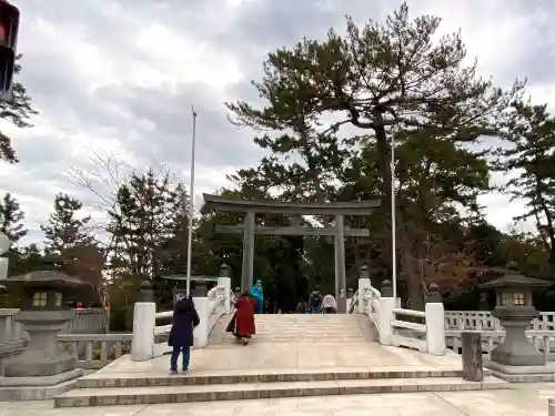 寒川神社の鳥居