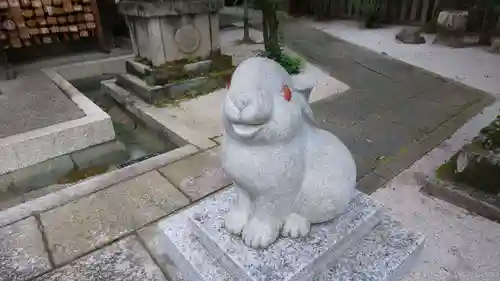 岡崎神社の狛犬